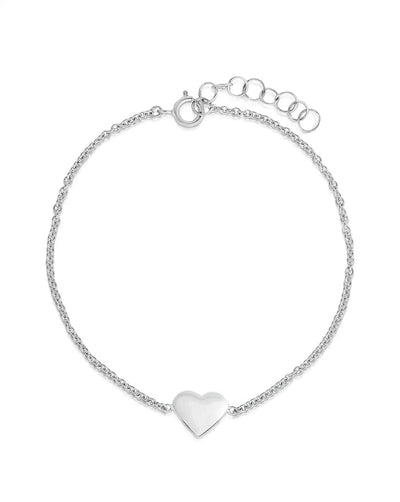 Engravable Heart Bracelet