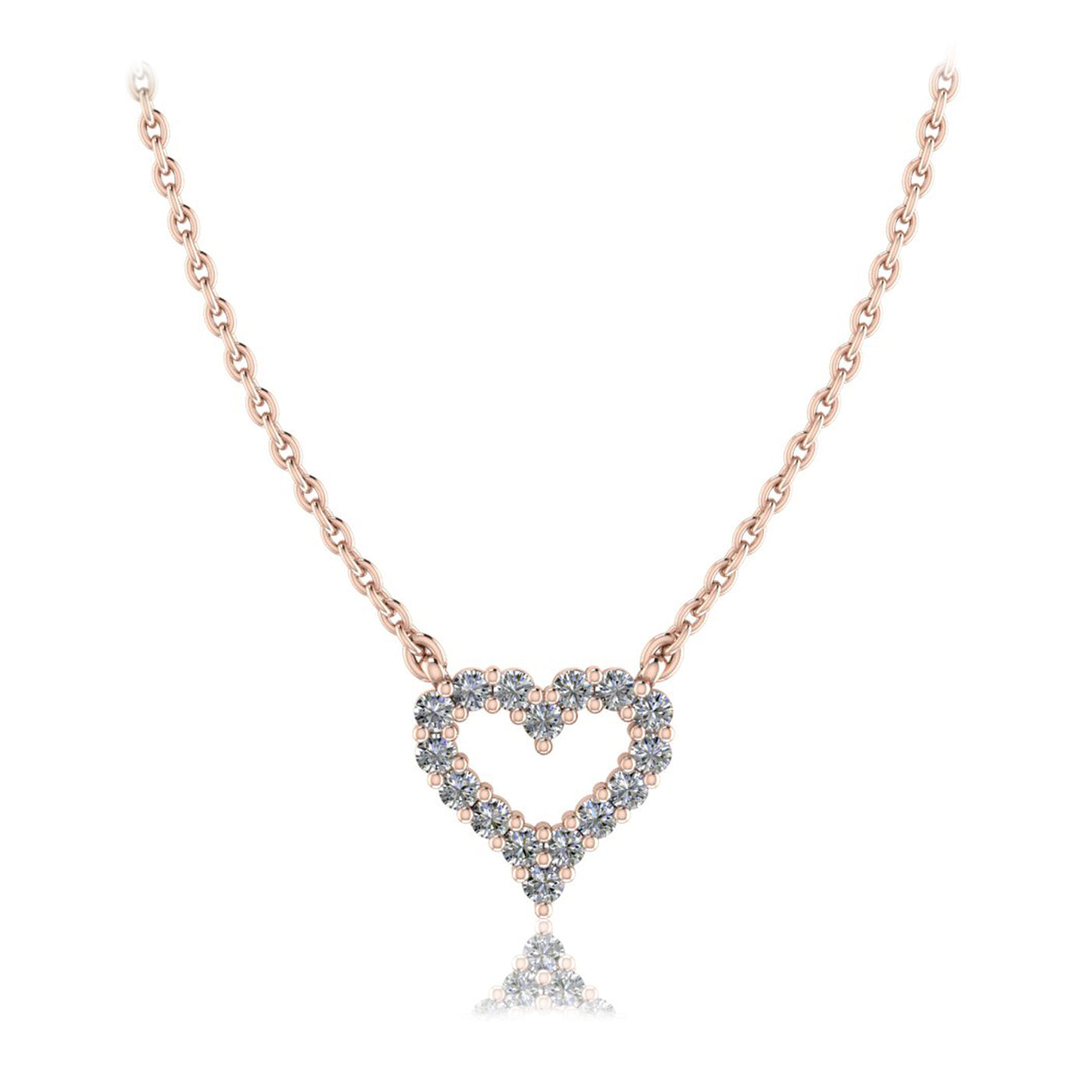 Diamond Heart Necklace