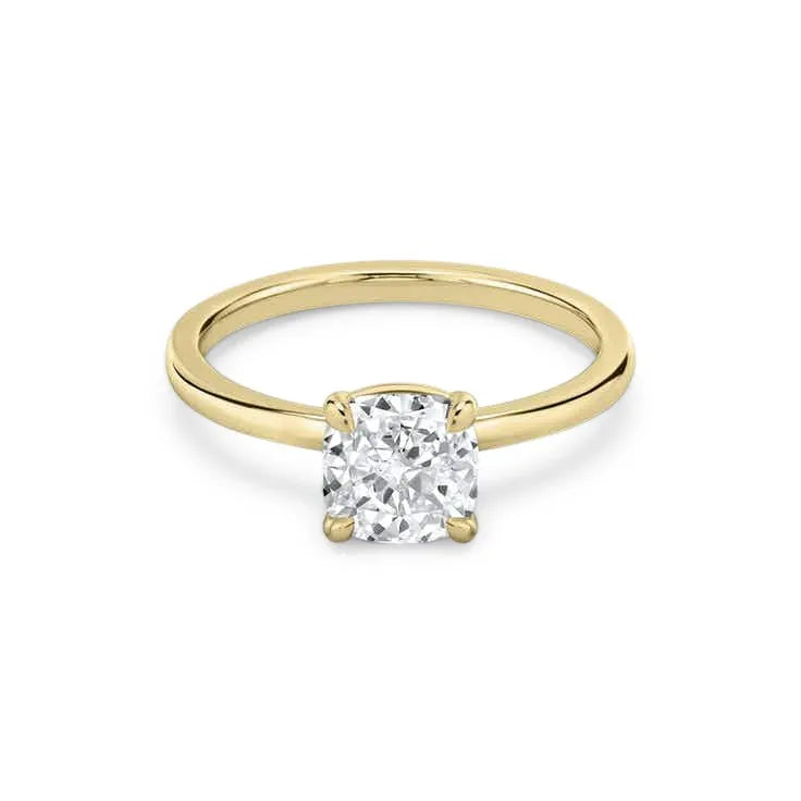 Monica – Cushion Cut Engagement Ring