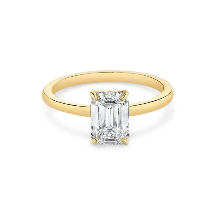 Isabelle – Emerald Cut Engagement Ring