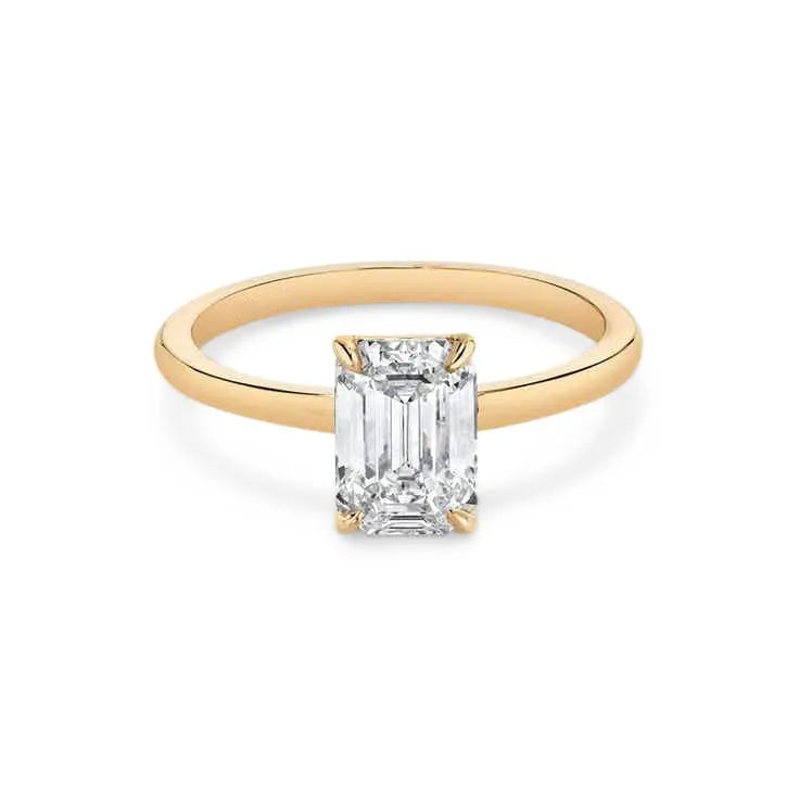 Isabelle – Emerald Cut Engagement Ring