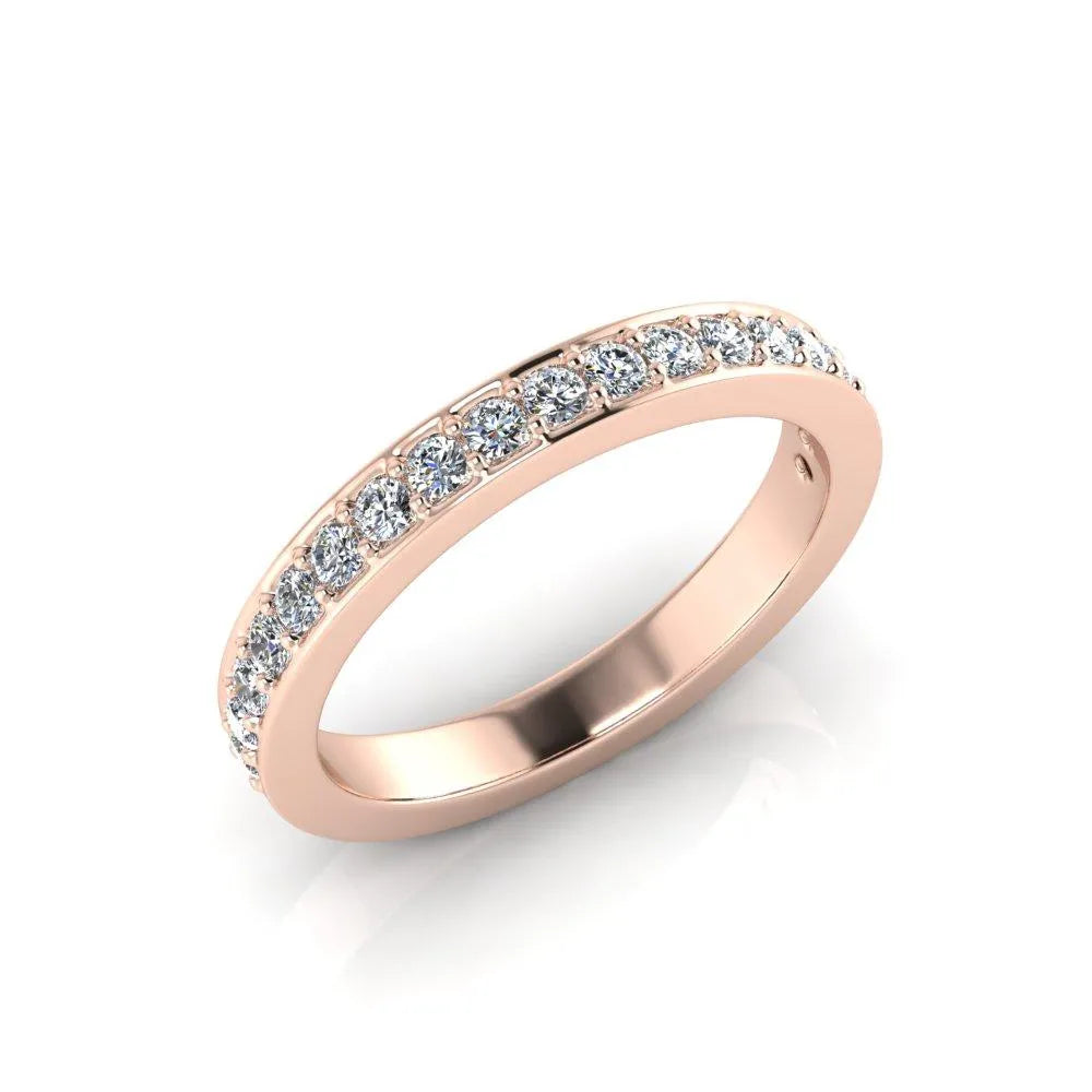 Linda- Pave Set Diamond Band