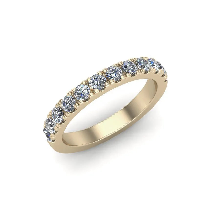 Lucy- Round Diamond Band