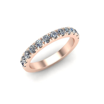 Lucy- Round Diamond Band