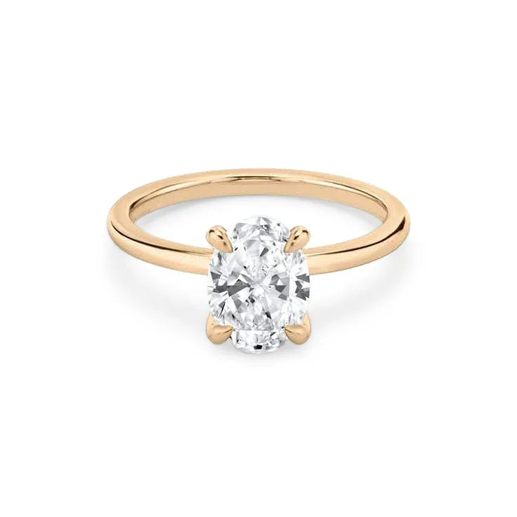 Leia – Oval Cut Engagement Ring