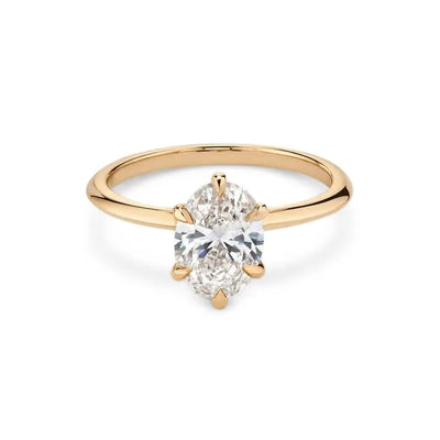 Jayda – Oval Cut Engagement Ring